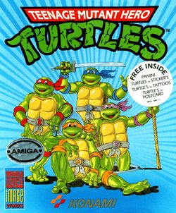 Teenage Mutant Hero Turtles box scan
