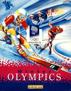 Winter Olympics box scan