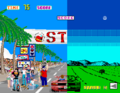 Out Run Arcade and ZX Spectrum combined