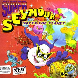 Super Seymour Saves the Planet box scan