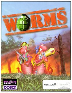 Worms (CD³²) box scan