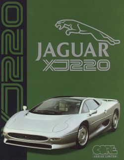 Jaguar XJ220 box scan