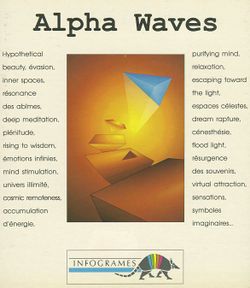 Alpha Waves box scan