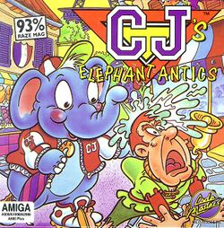 CJ's Elephant Antics box scan