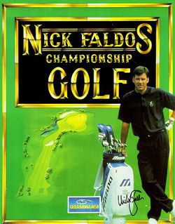 Nick Faldos Championship Golf (CD³²) box scan