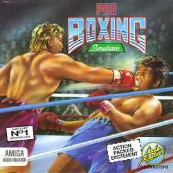 Pro Boxing Simulator box scan