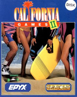 California Games II box scan