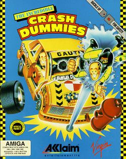 The Incredible Crash Dummies box scan