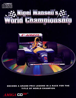 Nigel Mansell's World Championship (CD³²) box scan