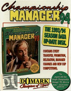 Championship Manager '94 box scan