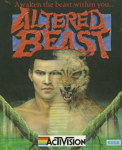 Altered Beast box scan