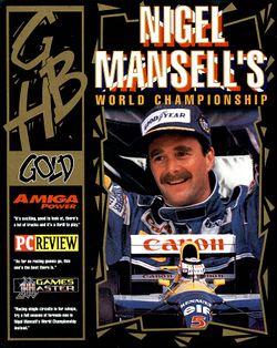 Nigel Mansell's World Championship box scan