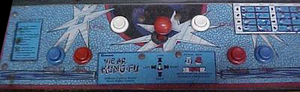 Yie Ar Kung-Fu control panel.