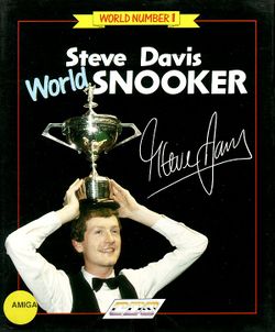 Steve Davis World Snooker box scan