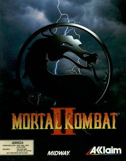 Mortal Kombat II box scan