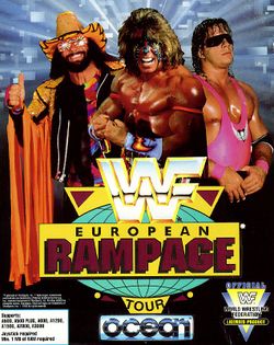 WWF European Rampage Tour box scan