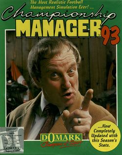 Championship Manager '93 box scan