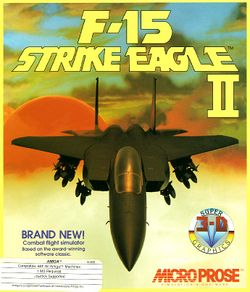 F-15 Strike Eagle II box scan